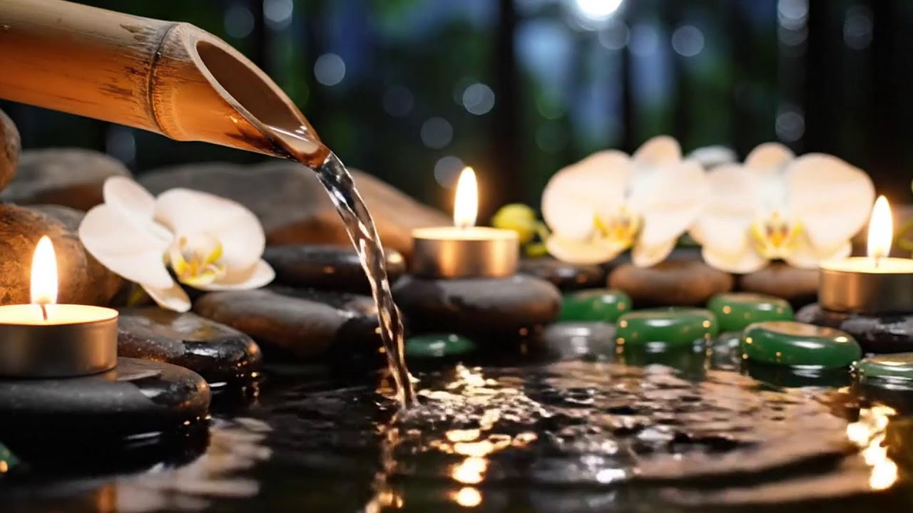 Healing Piano with Gentle Water Sounds 🌿 Insomnia Relief, Anxiety & Depression | Calm Mind & Body
