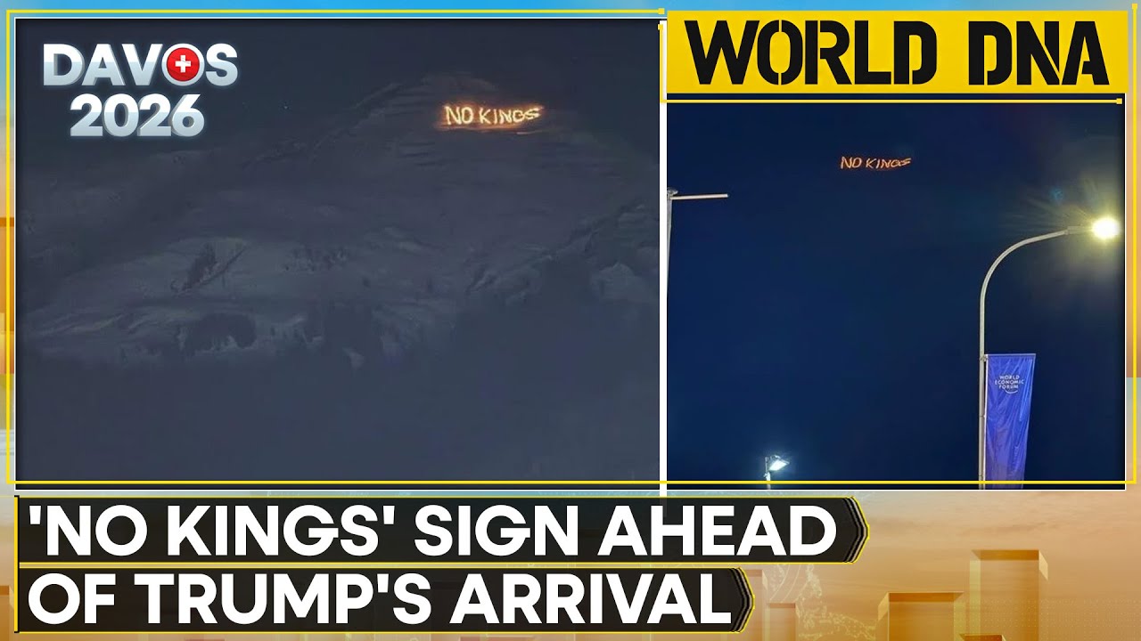 Davos 2026: Switzerland Heightens Security Ahead Of Trump's WEF Speech Amid Protests | WION