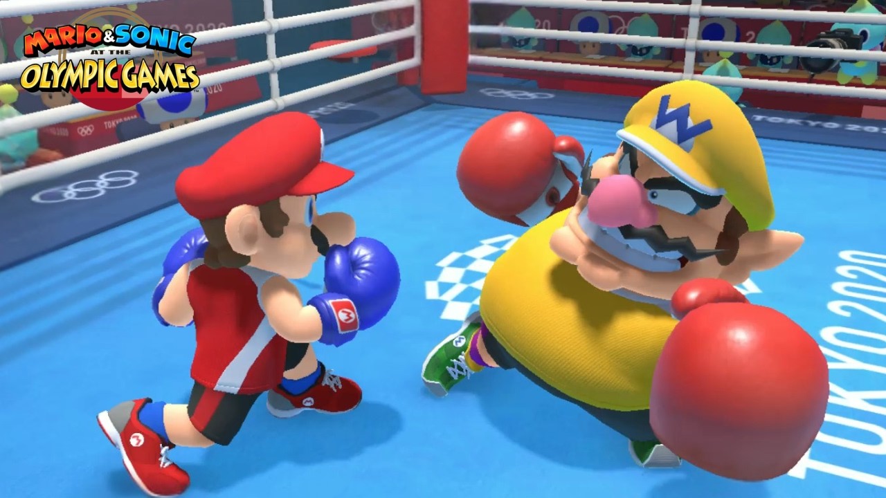 Boxing Hard ( Gameplay ) Mario & Sonic At The Olympic Games Tokyo 2020 Mario Wario Waluigi DK Yoshi