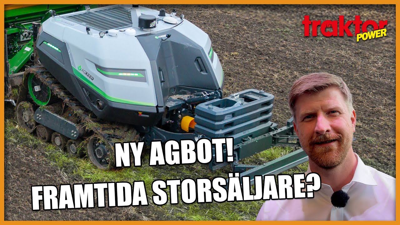 NY STARKARE ROBOT – Kolla in AgXeed Agbot T2 7-serien