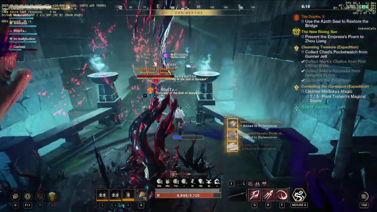 New World | Nysa | The Depths - M3 | S8 W122 | Score 97625 (14:39) | Flexor POV