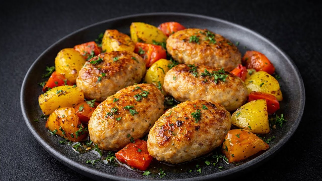 Unglaublich leckeres Abendessen in 15 Minuten!Nur Kohl & Hackfleisch–unglaublich saftige Frikadellen