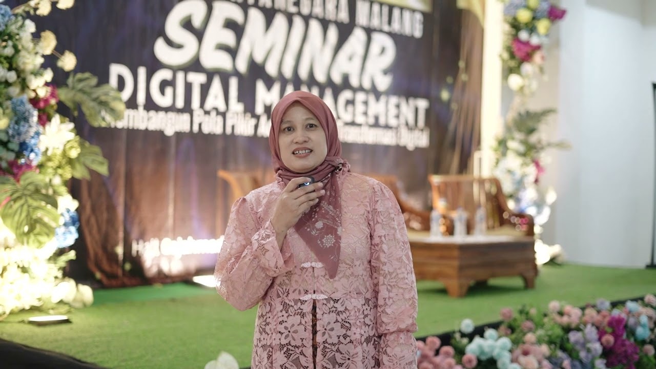 Seminar Digital Manajemen STIE Kertanegara Malang