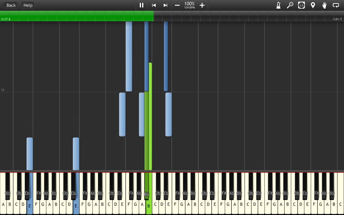 Zelda Skyward Sword - Ghirahim Theme (Synthesia)