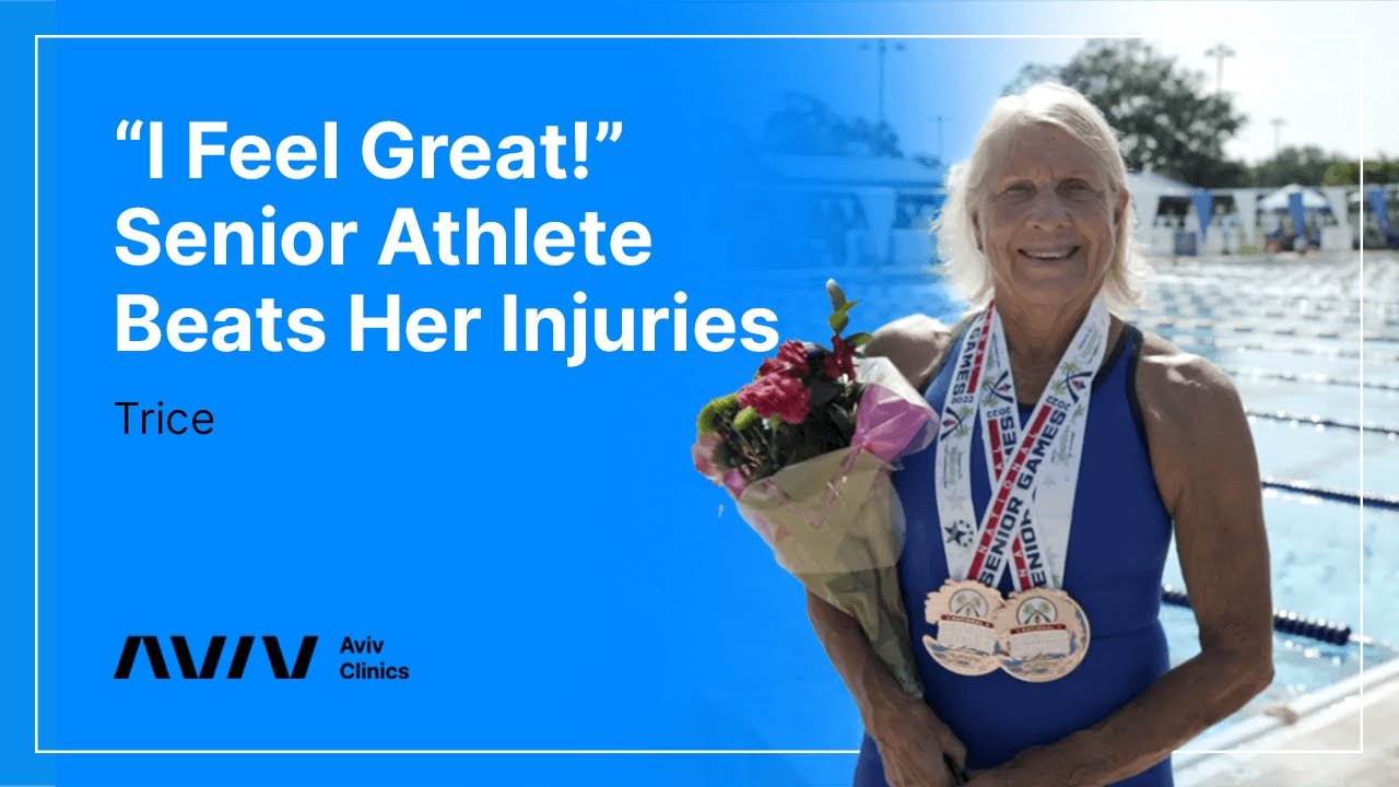 Competitive Senior Swimmer Shows How She Healed Her Body | Trice's Story | Aviv Clinics