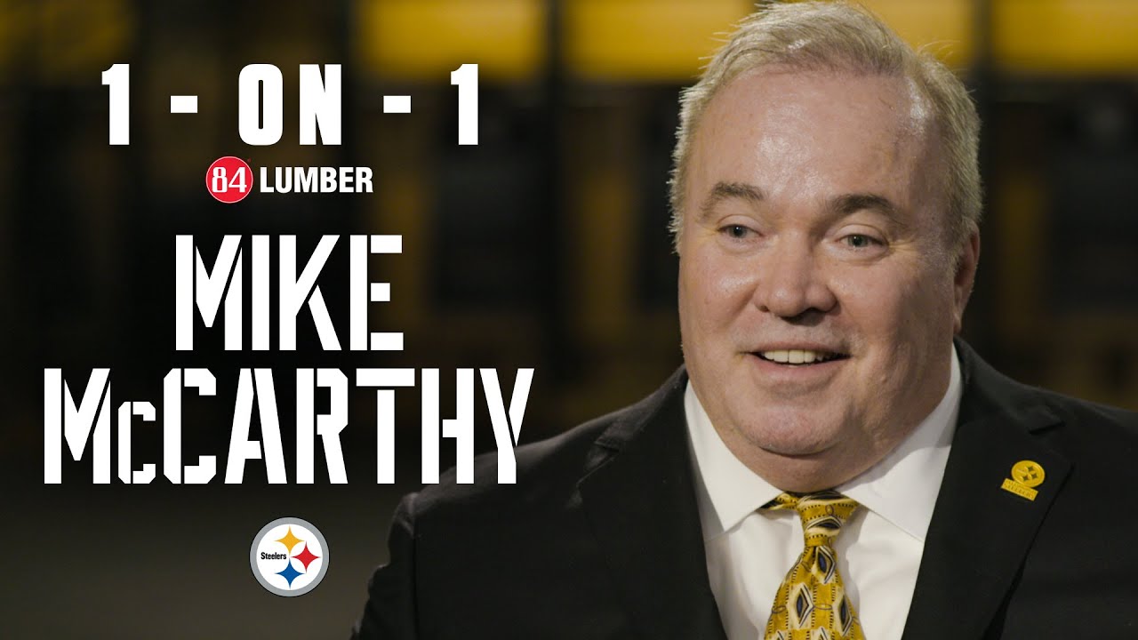 Exclusive 1-on-1 Interview with Mike McCarthy | Pittsburgh Steelers