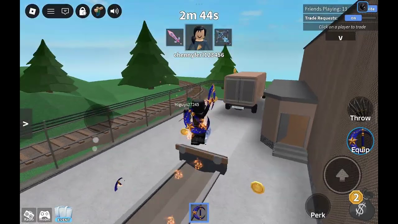 I got offered for my celestial . What do u guys think is it a win he said he will add blizz set #mm2