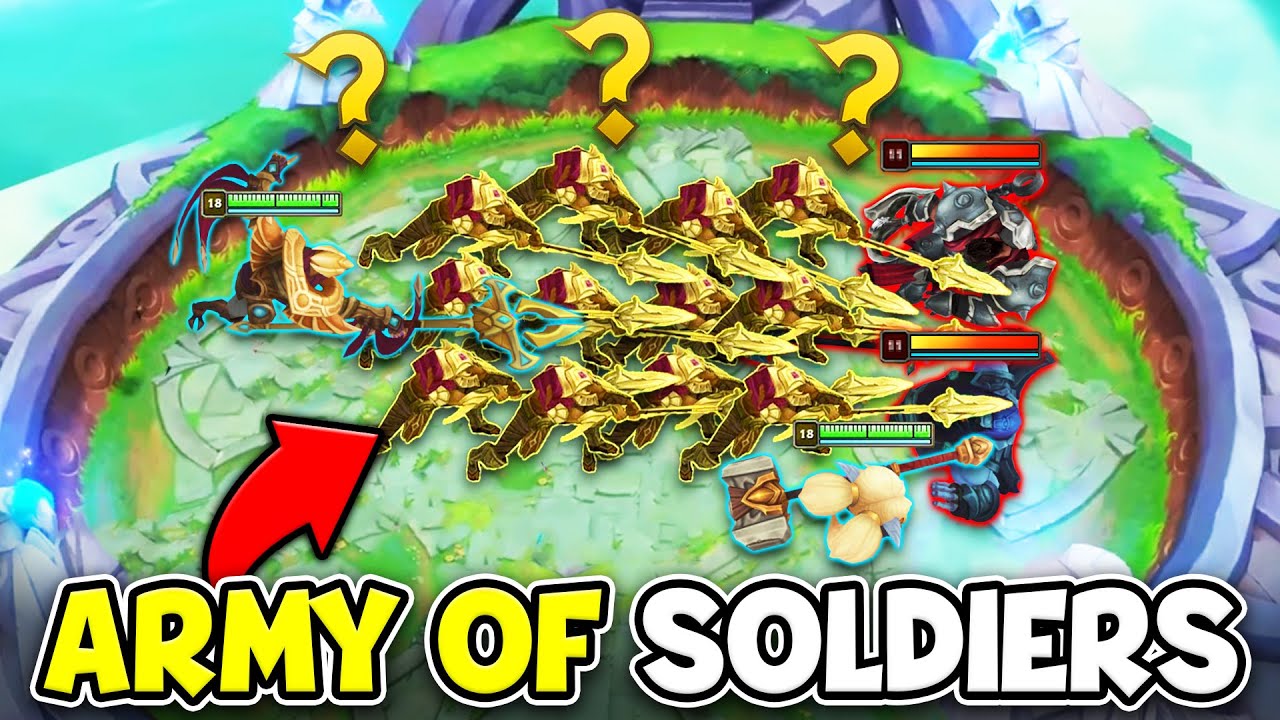 WHEN BODY CREATES A LITERAL ARMY OF AZIR SOLDIERS! (IT LOOKS LIKE AGE OF EMPIRES)