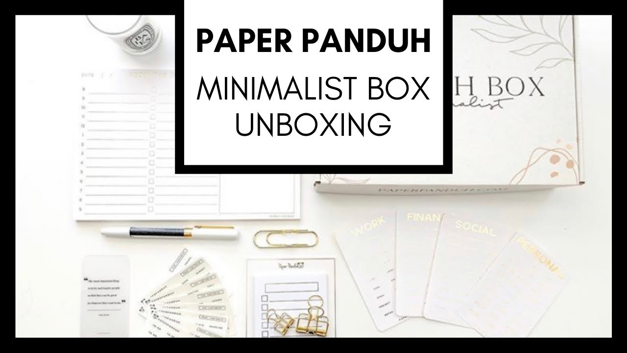 Paper Panduh Subscription Box UNBOXING + REVIEW | At Home With Quita