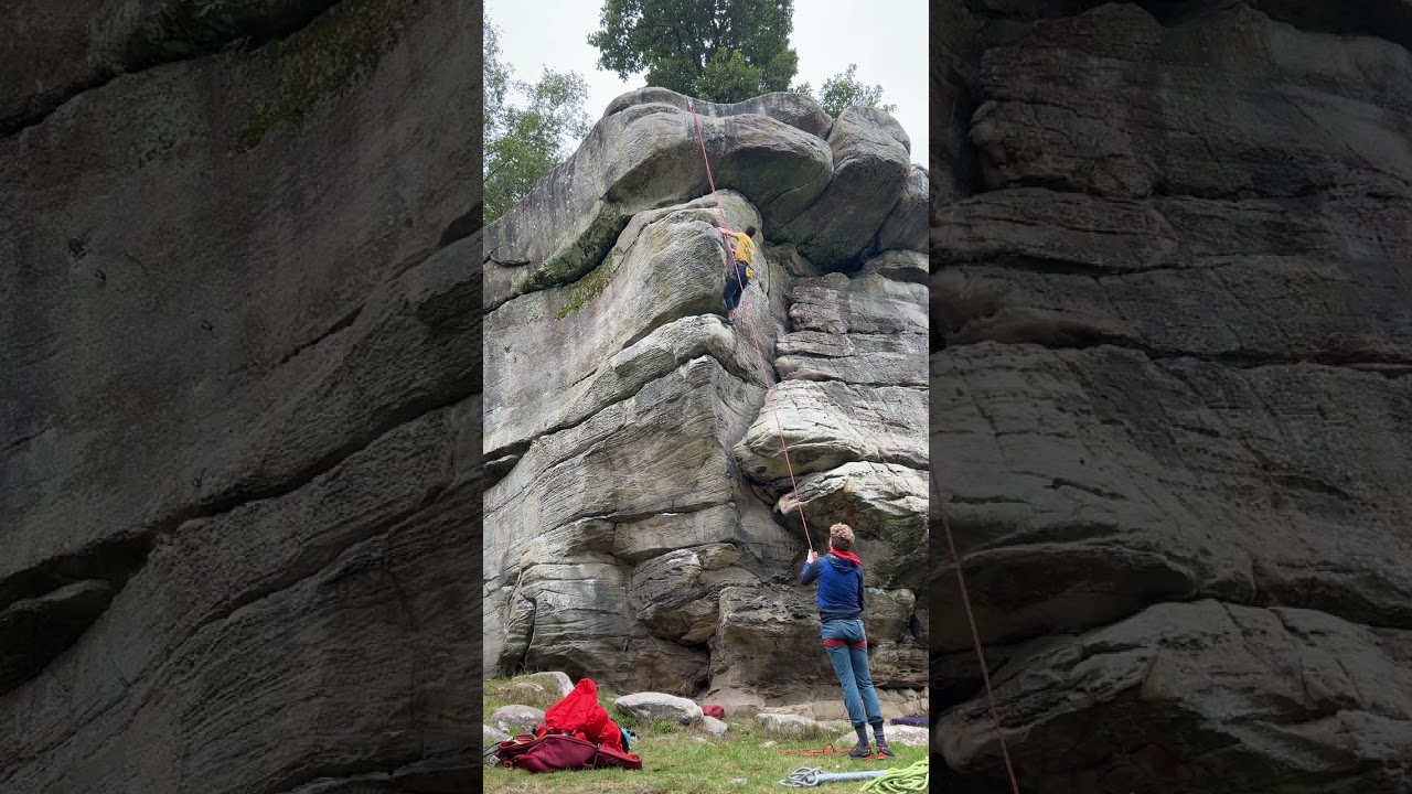 Serenade Arete 6c+ - Bowles Rocks - Southern Sandstone