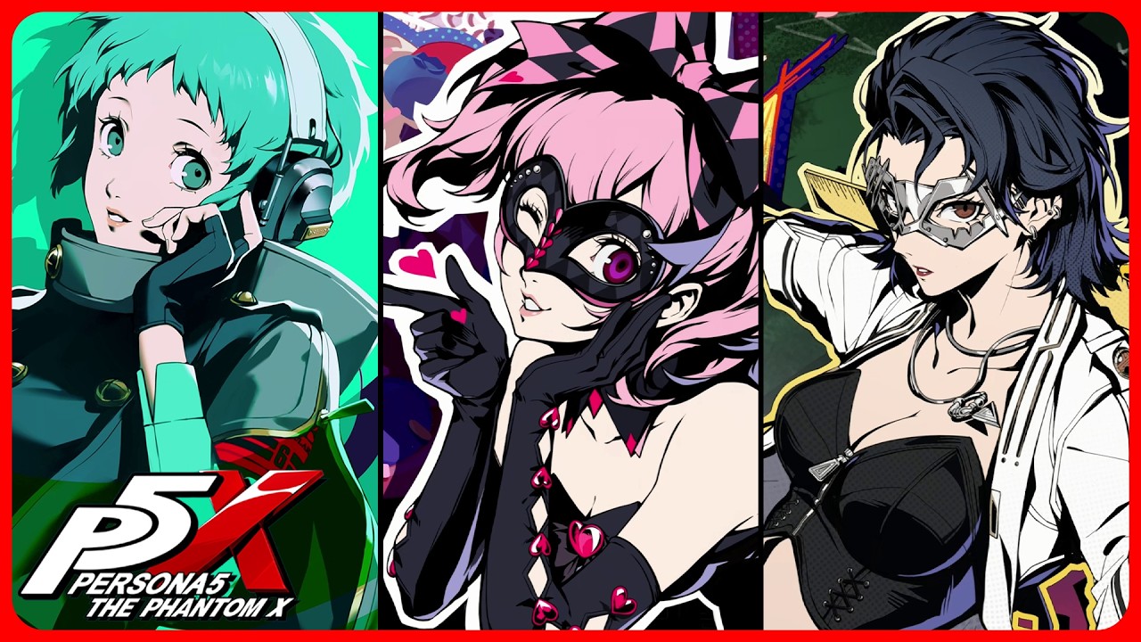 All NEW Characters All Out Attacks - Persona 5: The Phantom X