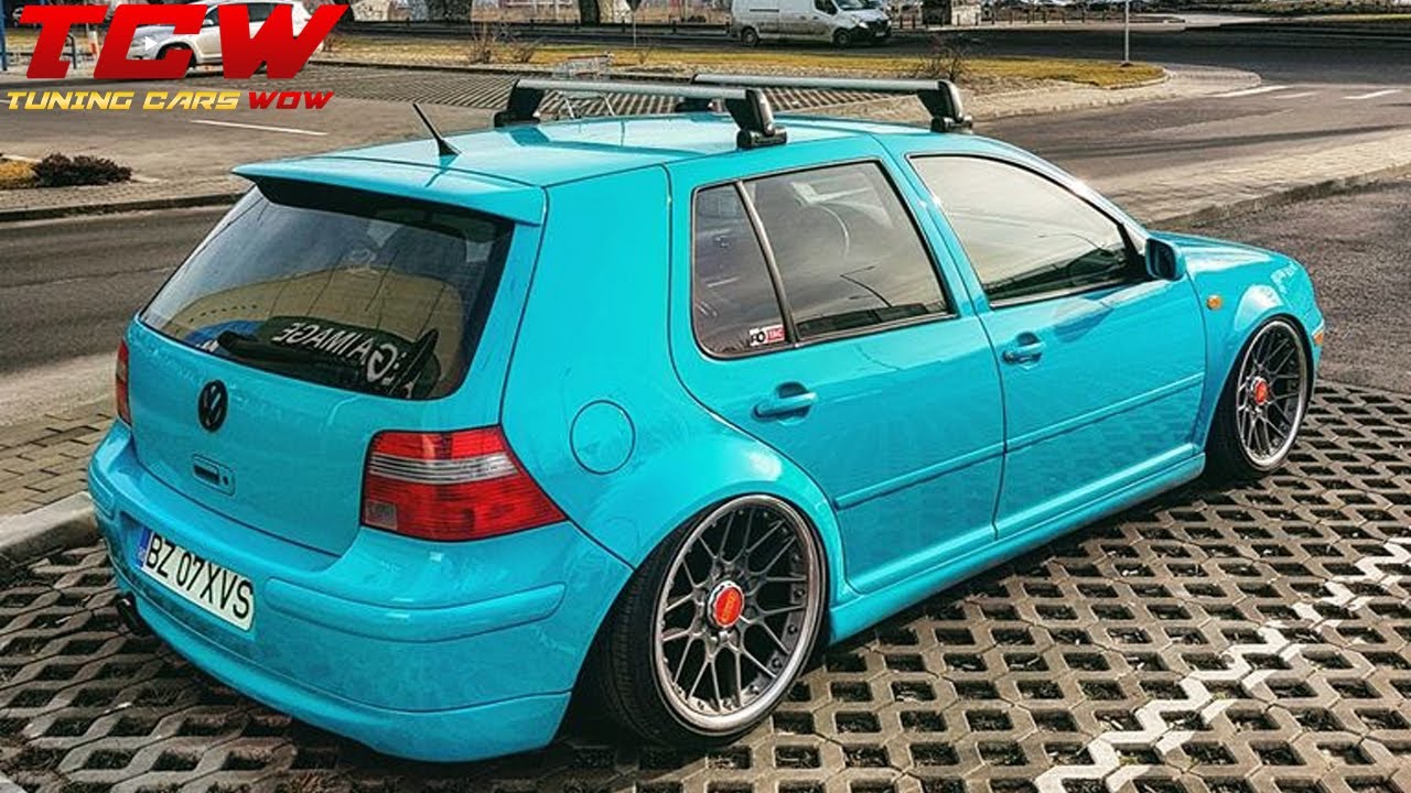 VW Golf MK4 в комплекте с дисками BBS RS 2 от Calin