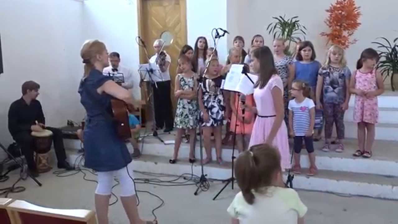 Już teraz kwitną we mnie Twe ogrody - schola Duszki (02.08.2015 - kolonie w Ostrowie)