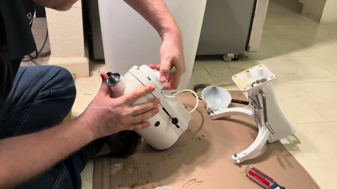 Maintenance on a KitchenAid mixer