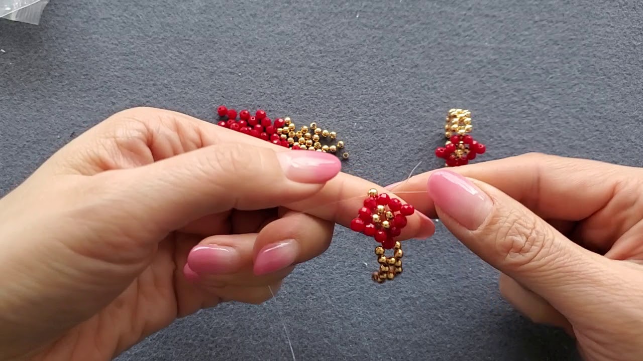 DIY手工制作 串珠编织DIY 戒指DIY