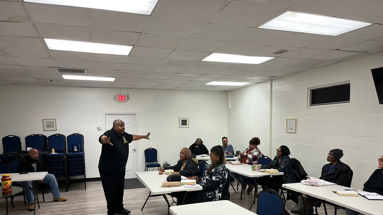 Fishers of Men Wednesday Night Bible Study.