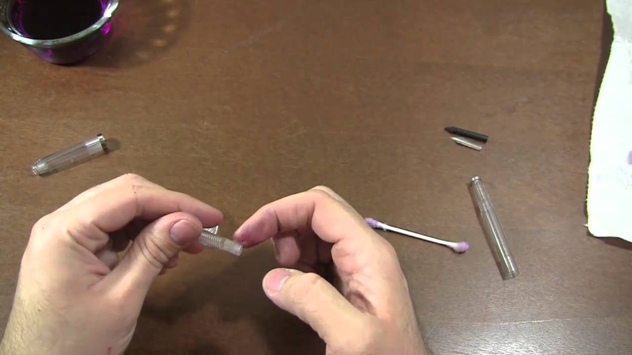Cleaning a Noodler's Flex Pen
