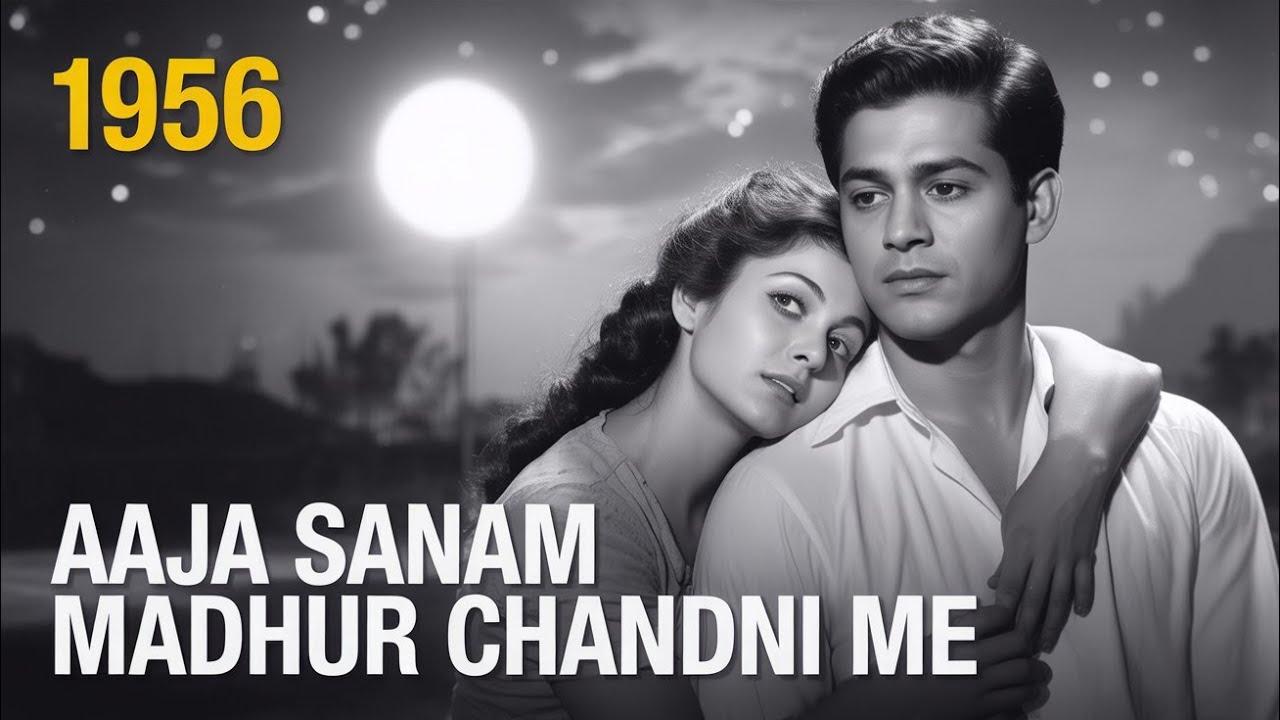 🌙 Aaja Sanam Madhur Chandni Mein|Old Is Gold Romantic Song|Hindi song |Classic Bollywood Hit