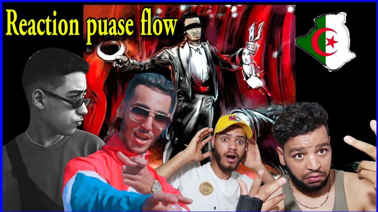 reaction pause flow clash figoshin et 21 tash رد فعل جزائري على بوز فلو كلاش فيڨوشين