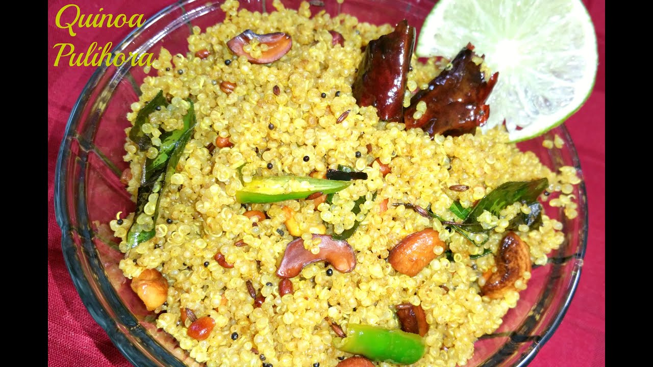 Quinoa Lemon Pulihora