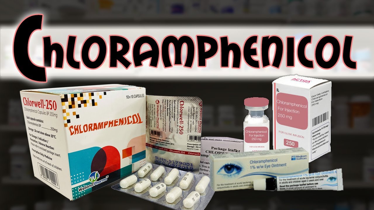 CHLORAMFENIKOL - Farmakologia MED 1083