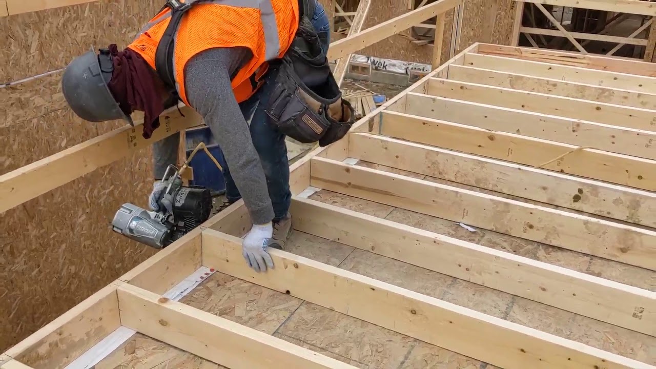 Como hacer paredes Framing construcción en Madera Toronto Ontario Canada