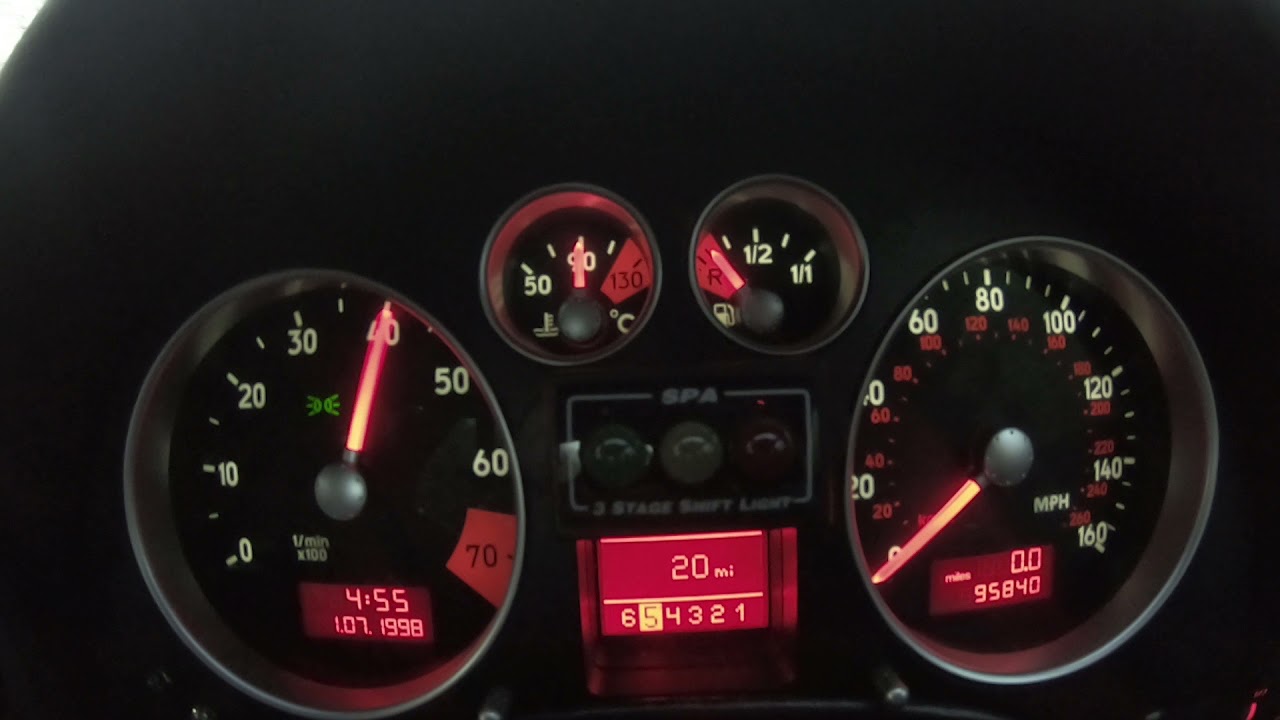 Testing the new DQ250 DSG gearbox in the car.