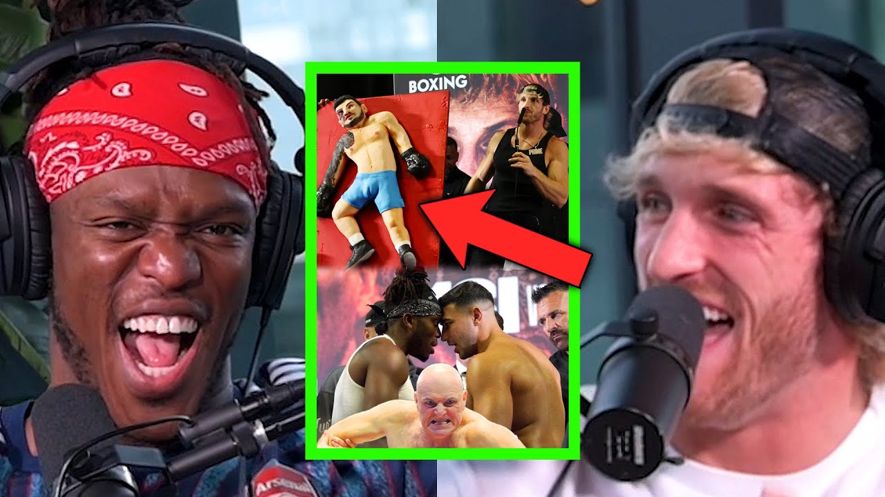 KSI & Logan on Best Moments from PRIME Card Press Conference! ($7k Danis Cake, John Fury Table)