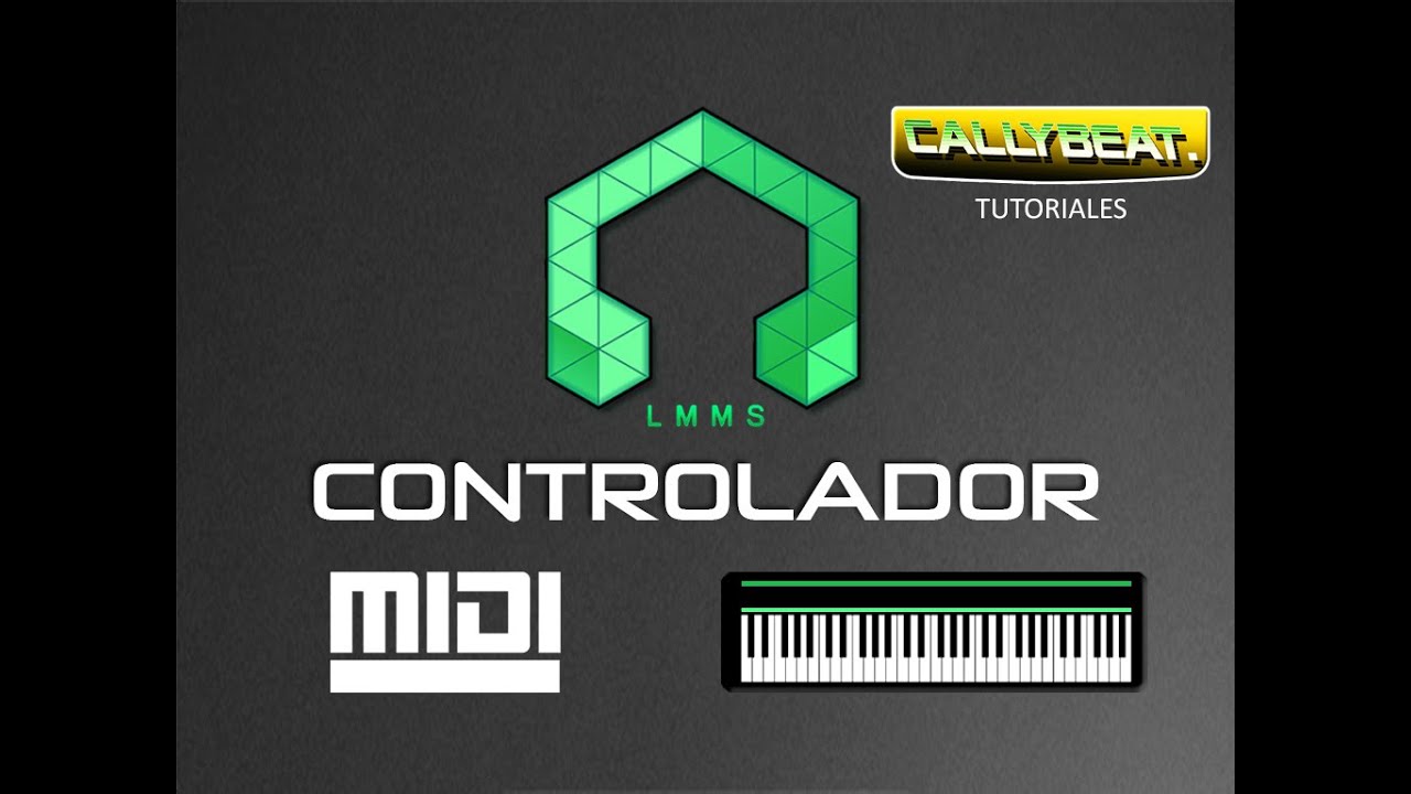 Trabajando con un controlador MIDI en LMMS / MIDI Control