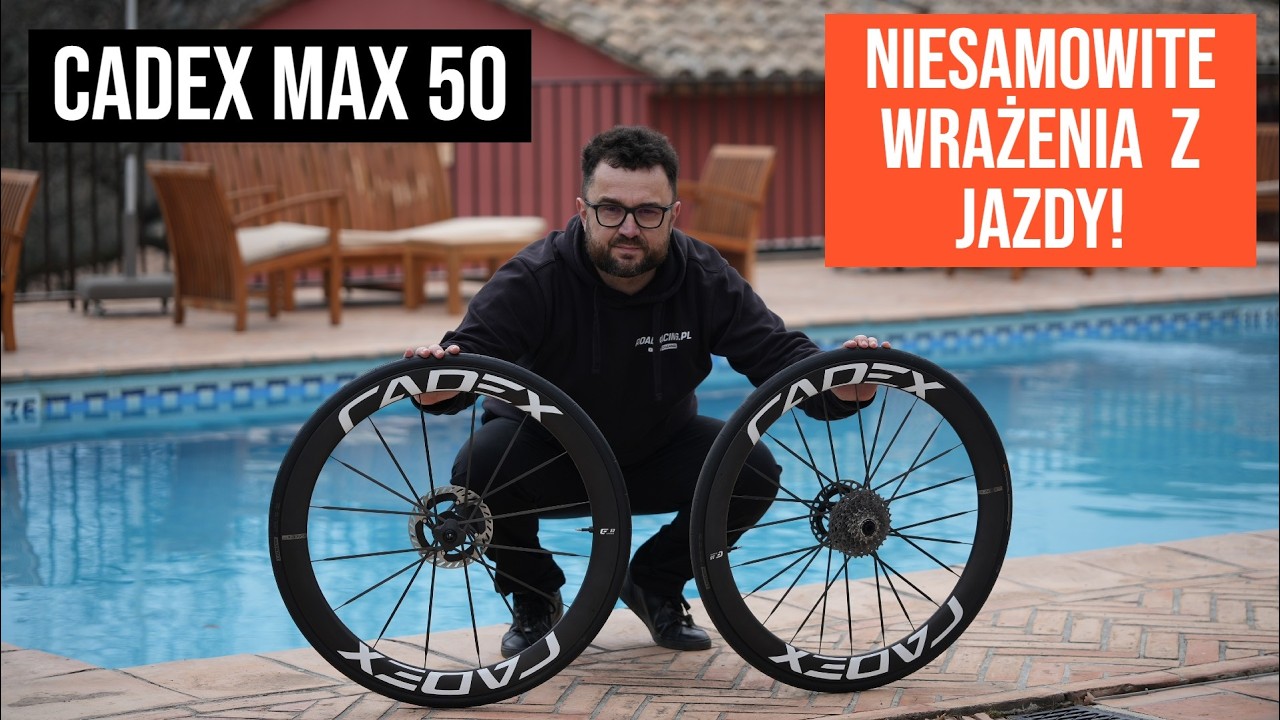 Cadex MAX 50 MAX -. Nie potrzebuje 60 mm k&oacute;l! koła szosę klasy High End