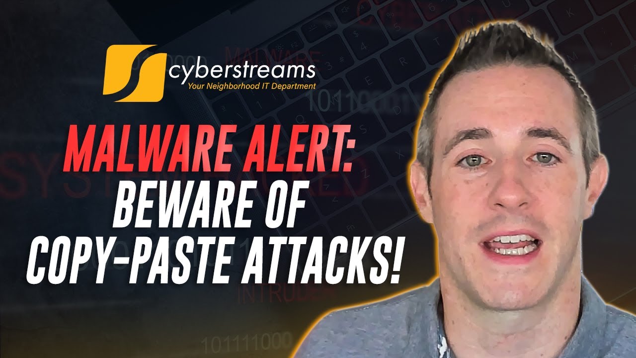 System Update #155:  Malware Alert: Beware of Copy-Paste Attacks!