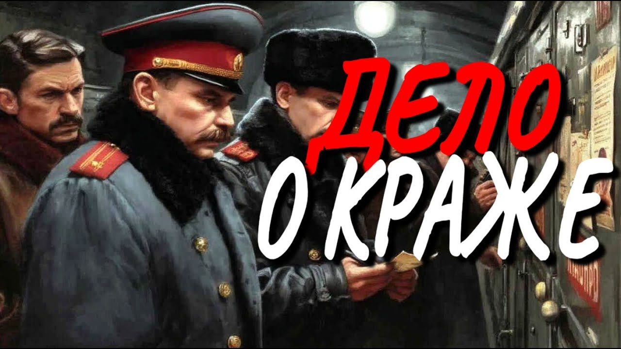 Аудиокнига ПОЛНАЯ: ДЕЛО О КРАЖЕ / военный детектив