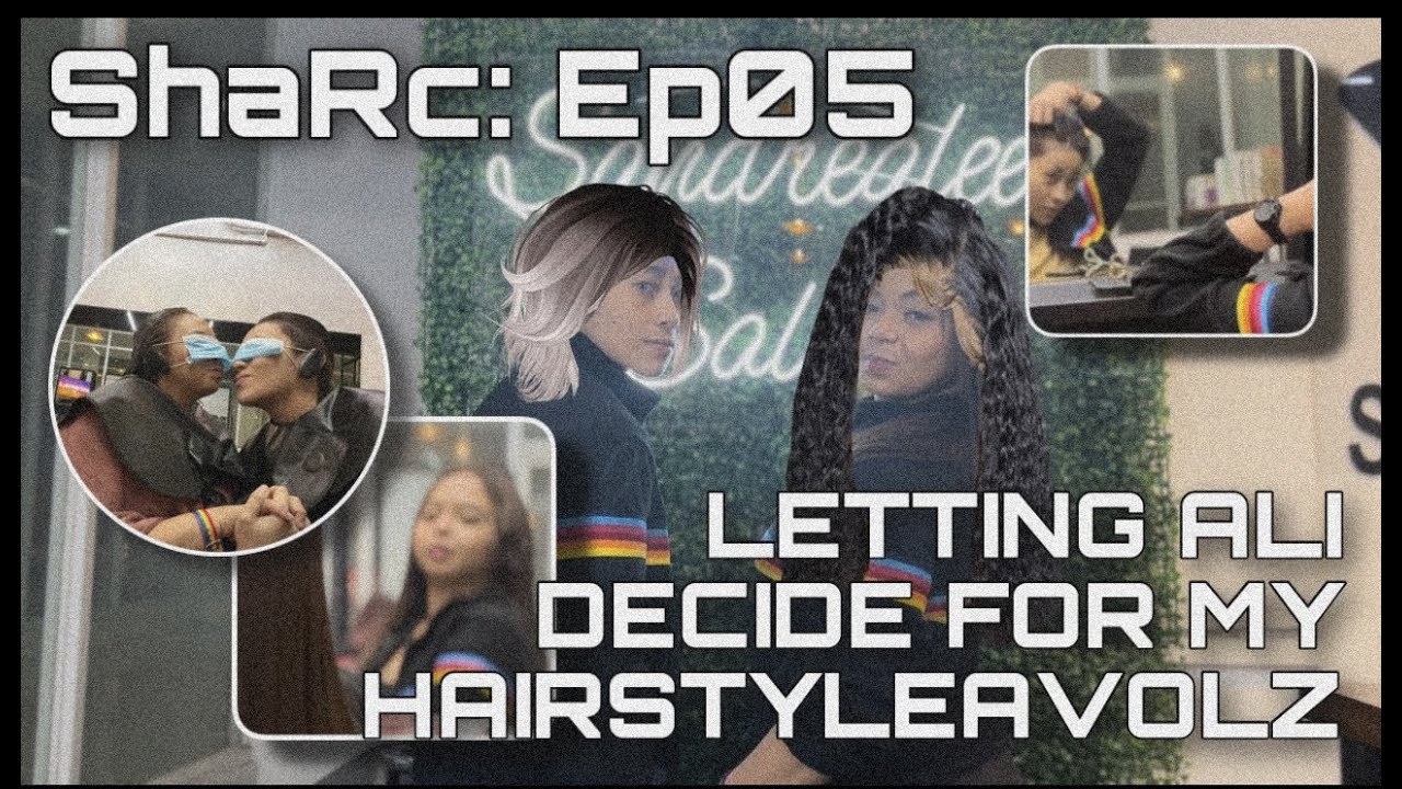 ShaRc: Ep05 LETTING ALI DECIDE MY HAIRAVOLZ AT SANDREALEE SALON TAGAYTAY for a day
