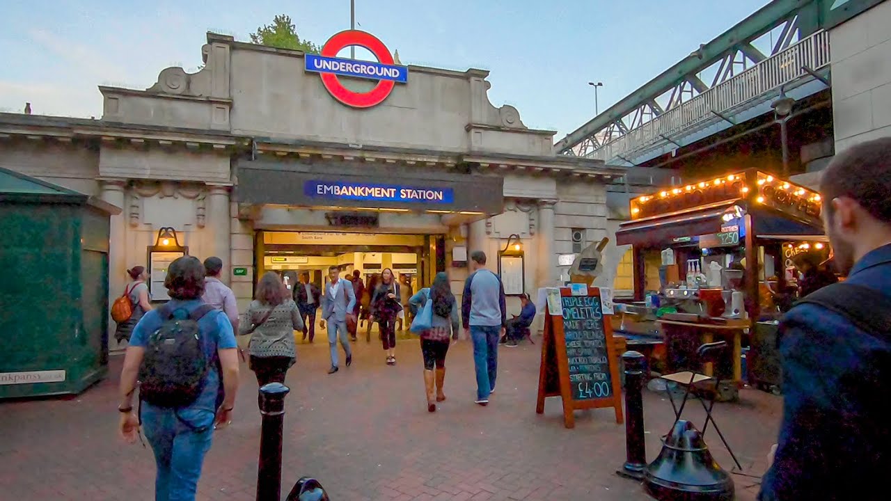 London Walk at Sunset - South Bank & Big Ben to St James’s Park to Embankment Station