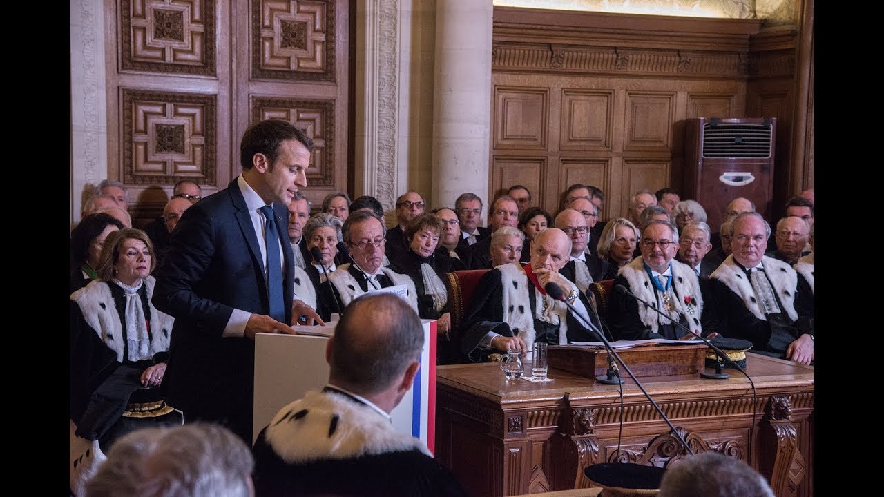 Audience solennelle de rentrée de la Cour des comptes - 22/01/2018