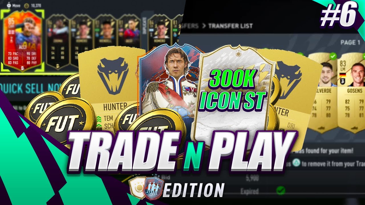 100K AN HOUR FROM HUNTER METHOD | FIFA 22 Trading Road To Glory! #6