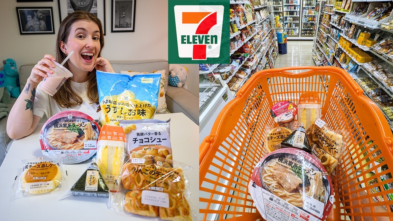 Os MELHORES produtos do Konbini  / 7-ELEVEN #japão