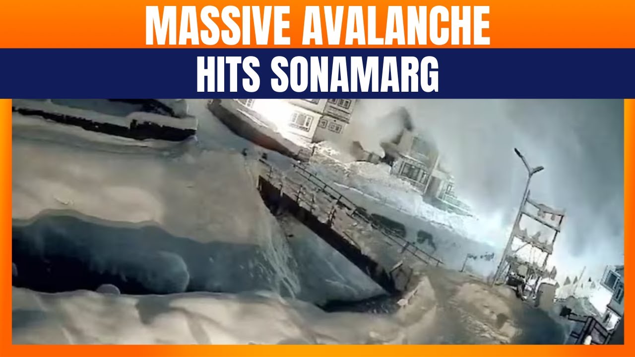 LIVE: Sonamarg Avalanche Triggers Panic in J&K, No Casualties Reported | CCTV Visuals | News9