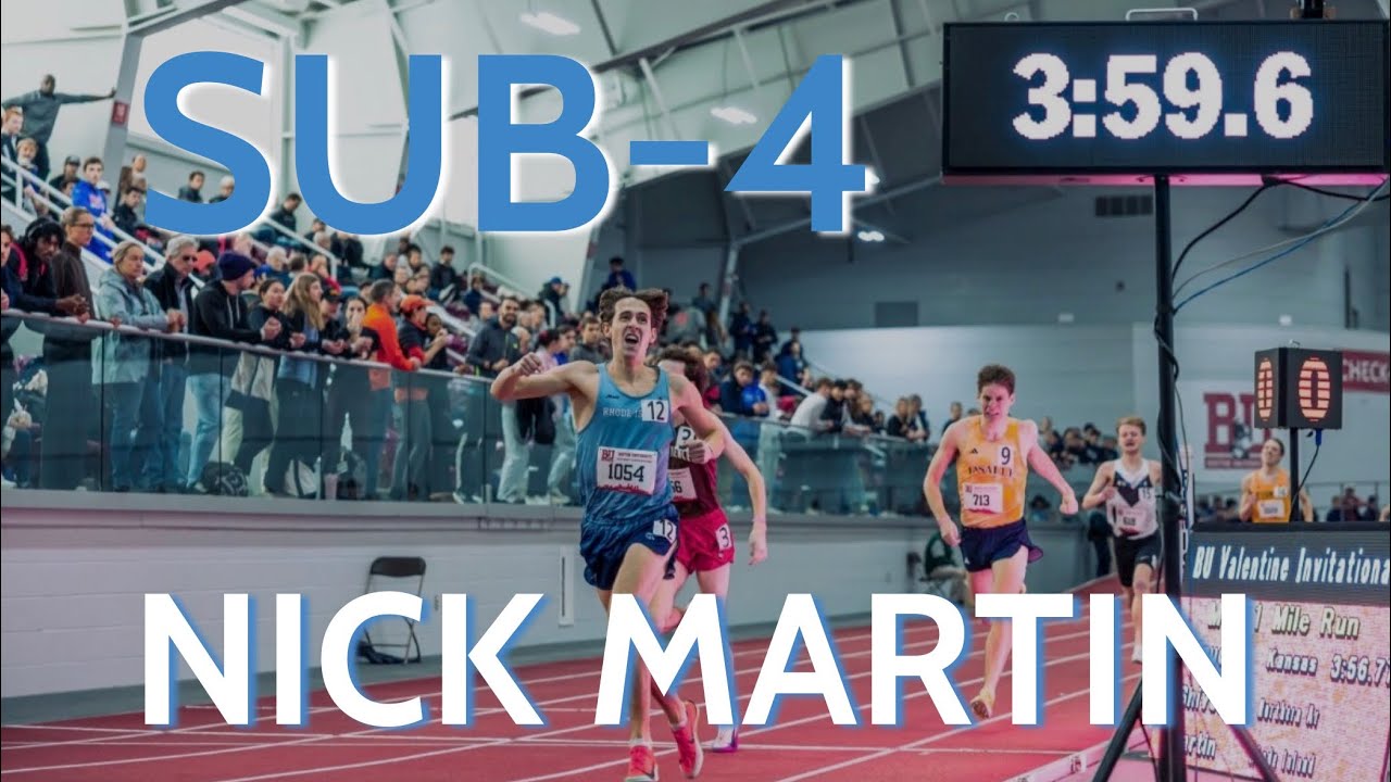 Nick Martin: First Sub-4 Miler in URI History