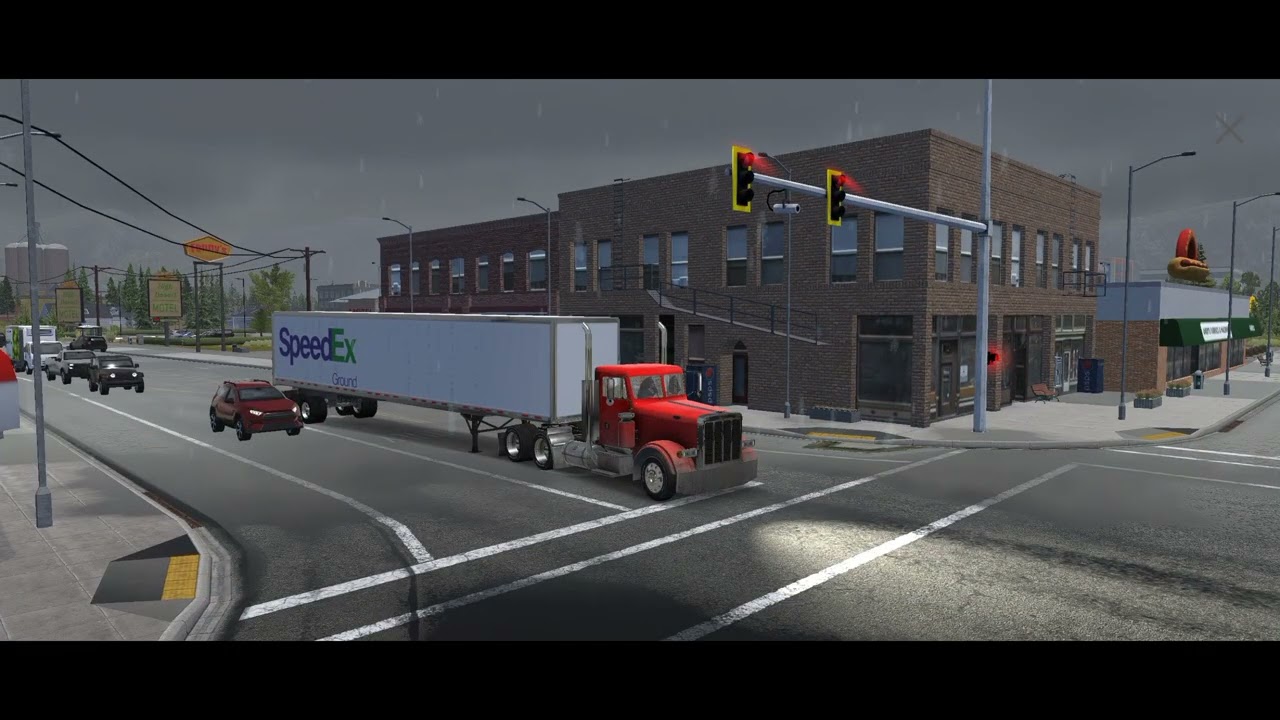 Viaje Muy Lluvioso | Truck Simulator Pro US