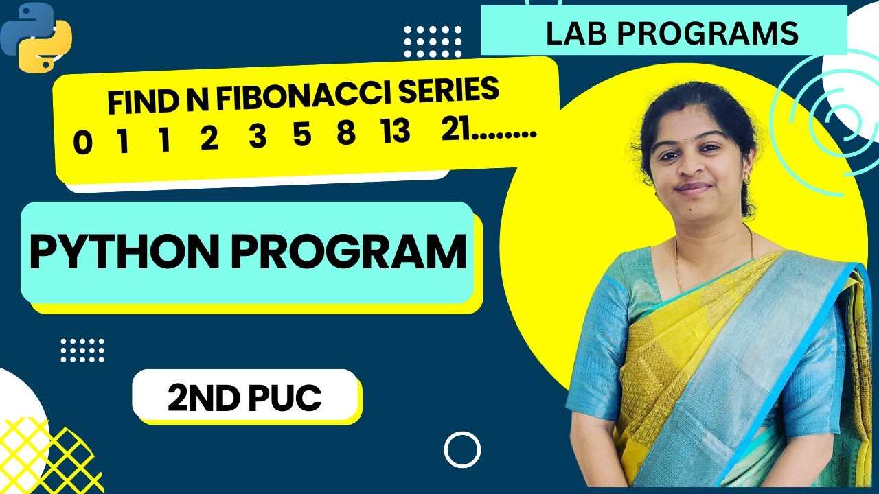 Write a python program using a function to print fibonacci series up to n numbers|2nd PUC lab prg1