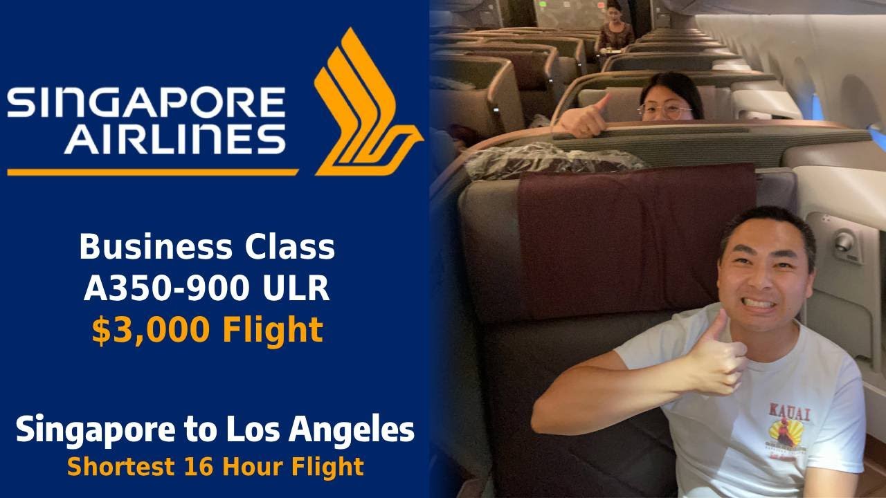 Singapore Airlines BUSINESS CLASS Overview | SIN to LAX