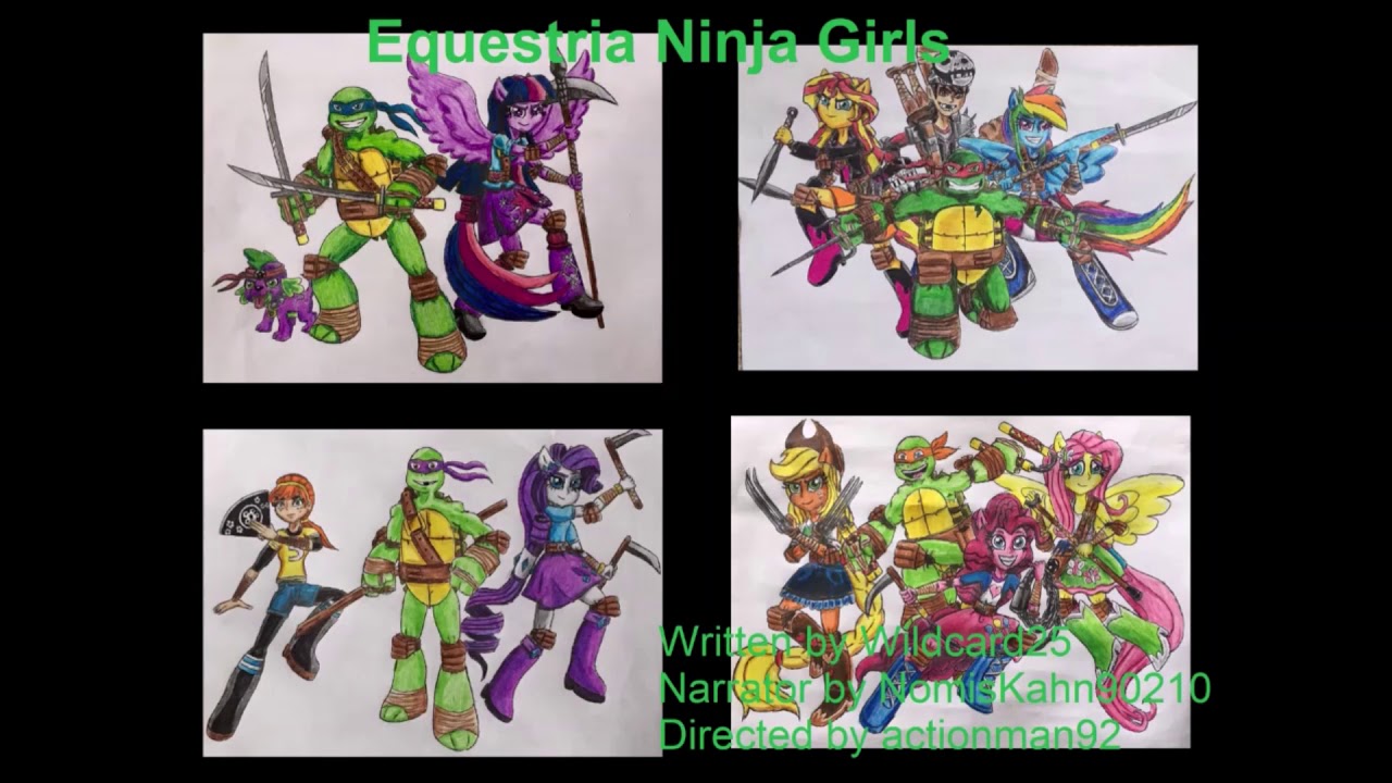 Equestria Ninja Girls FanFic Reading (TMNT & MLP Equestria Girls Crossover) Chapter 1
