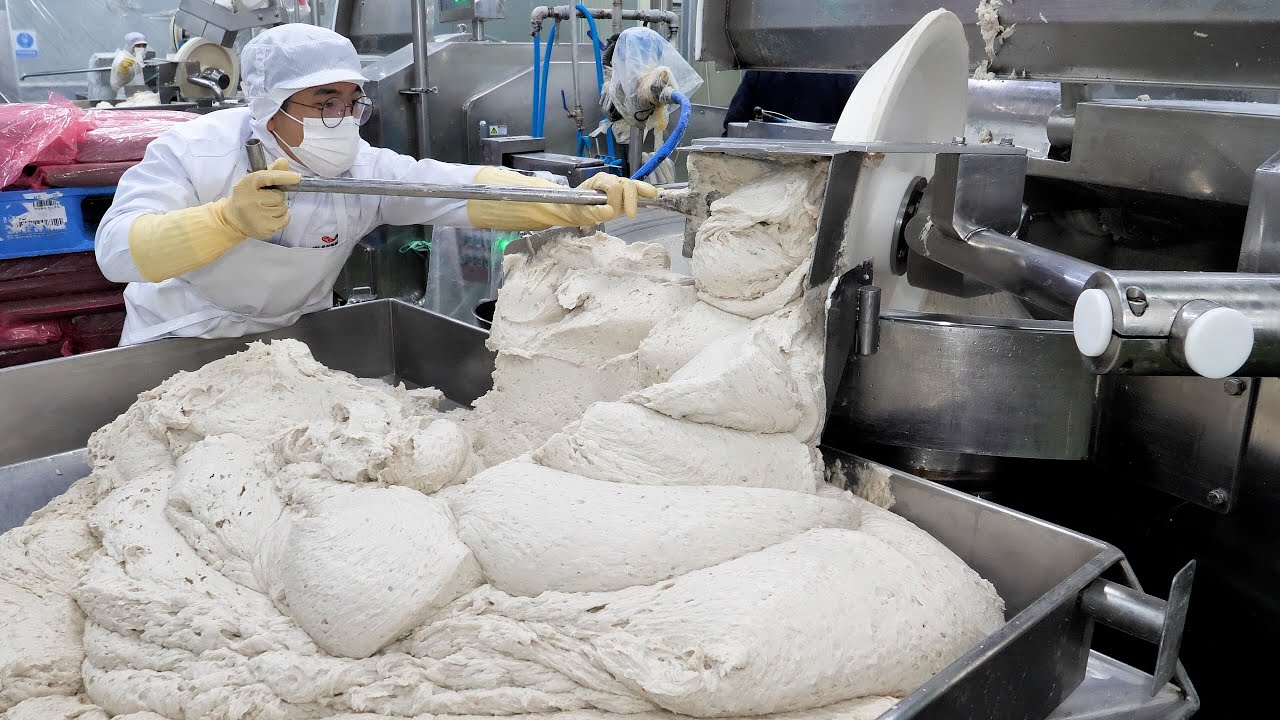 Пищевые фабрики, производящие огромное количество продуктов питания - Корейская уличная еда
