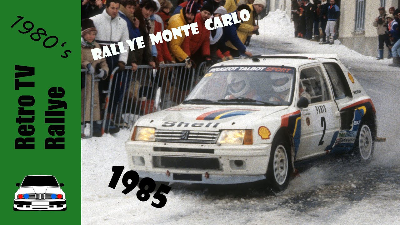 Rallye Monte Carlo 1985 | Retro TV Reportage Pit Sinner | Walter Röhrl, Ari Vatanen  | Gruppe B