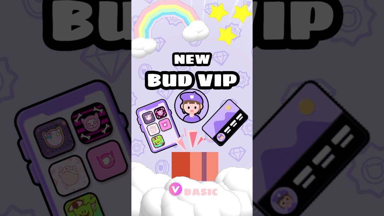 NEW UPDATE📣!!!Claim your VIP Basic Benefits🥳#bud #budcreate #update #gaming #foryou