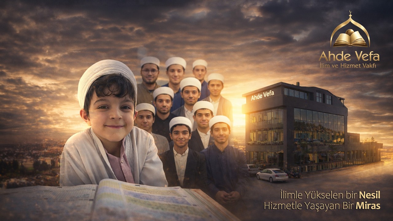 Ahde Vefa İlim ve Hizmet Vakfı 2026 #ahdevefa