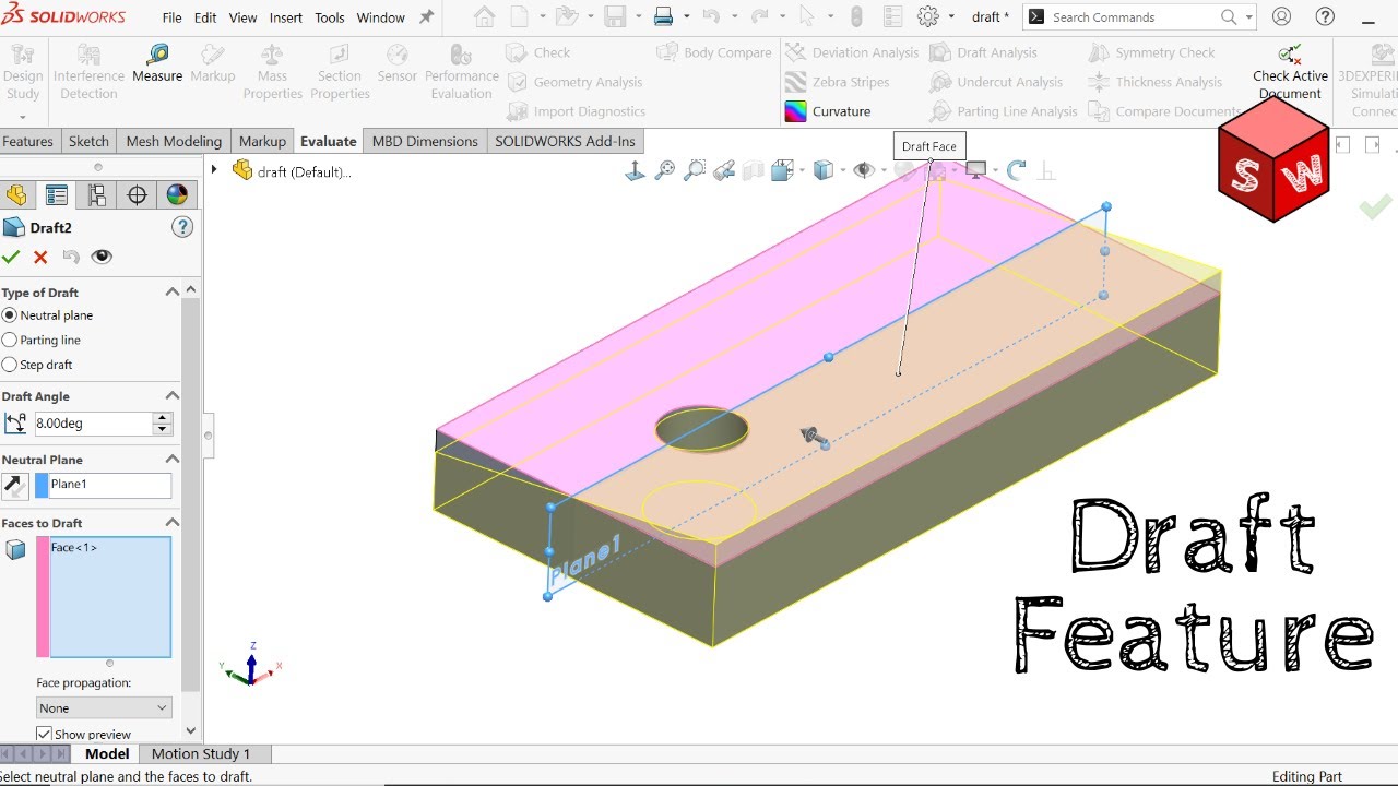 Учебное пособие по созданию чертежей Solidworks для начинающих