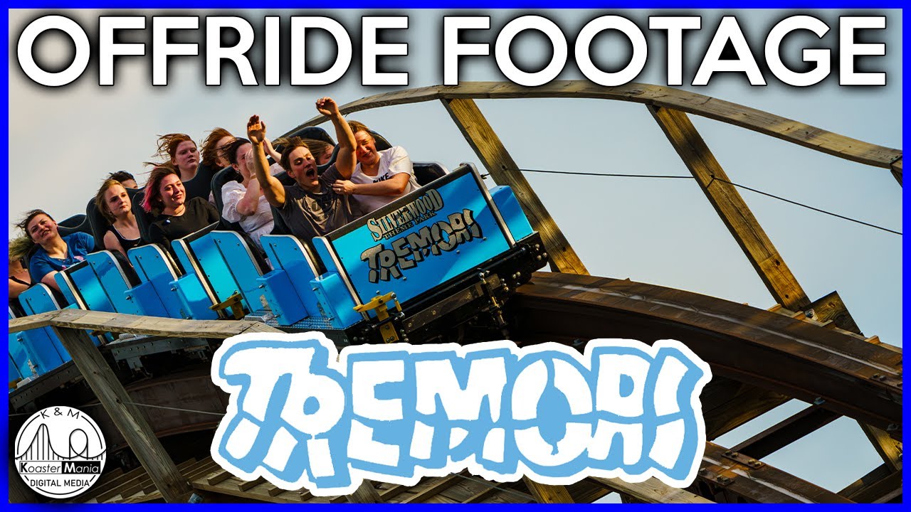 Tremors | Silverwood | 4K Off-ride Footage | Non-Copyright | 2023