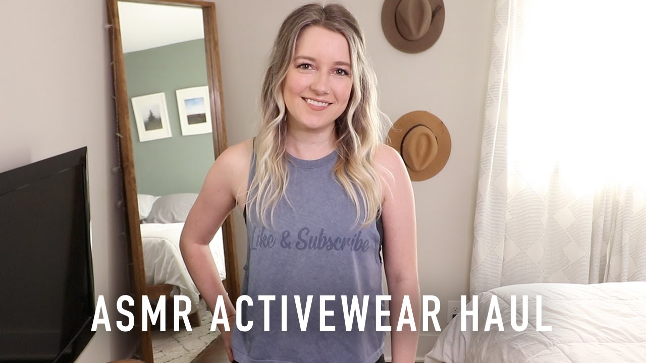 ASMR - Activewear Haul